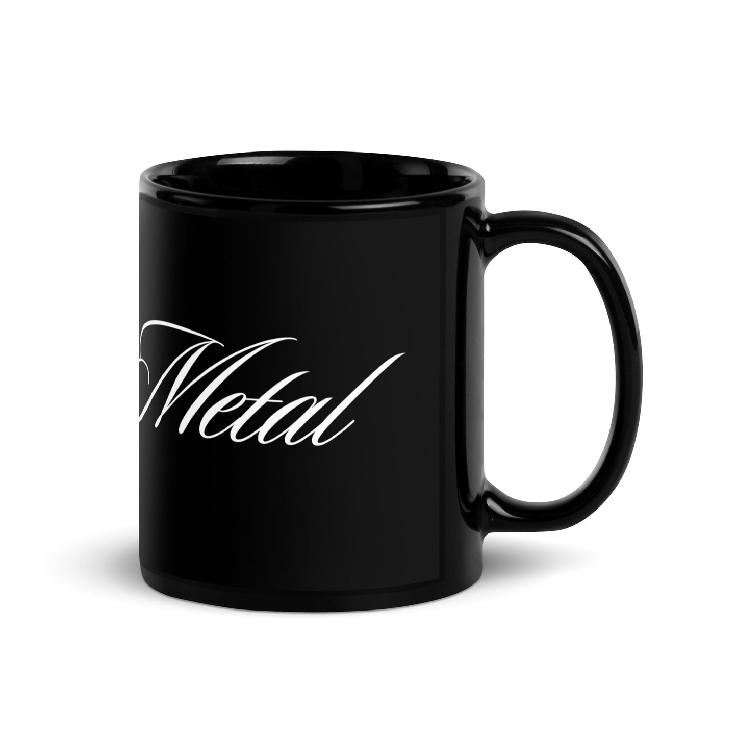 Death Metal Black Glossy Mug