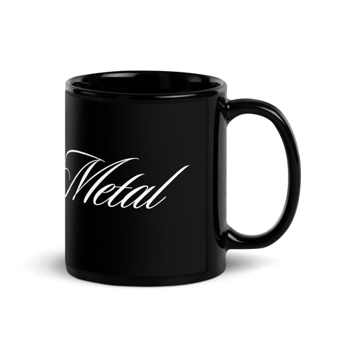 Death Metal Black Glossy Mug
