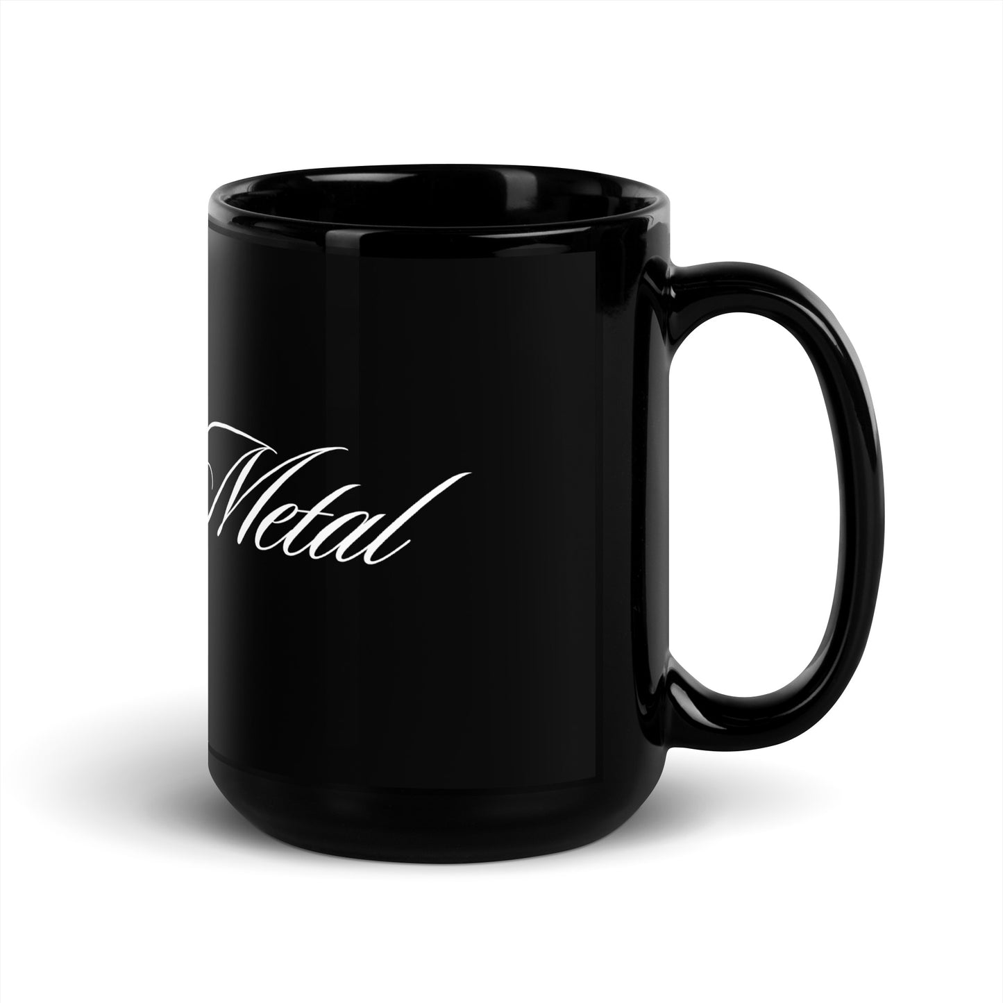 Death Metal Black Glossy Mug