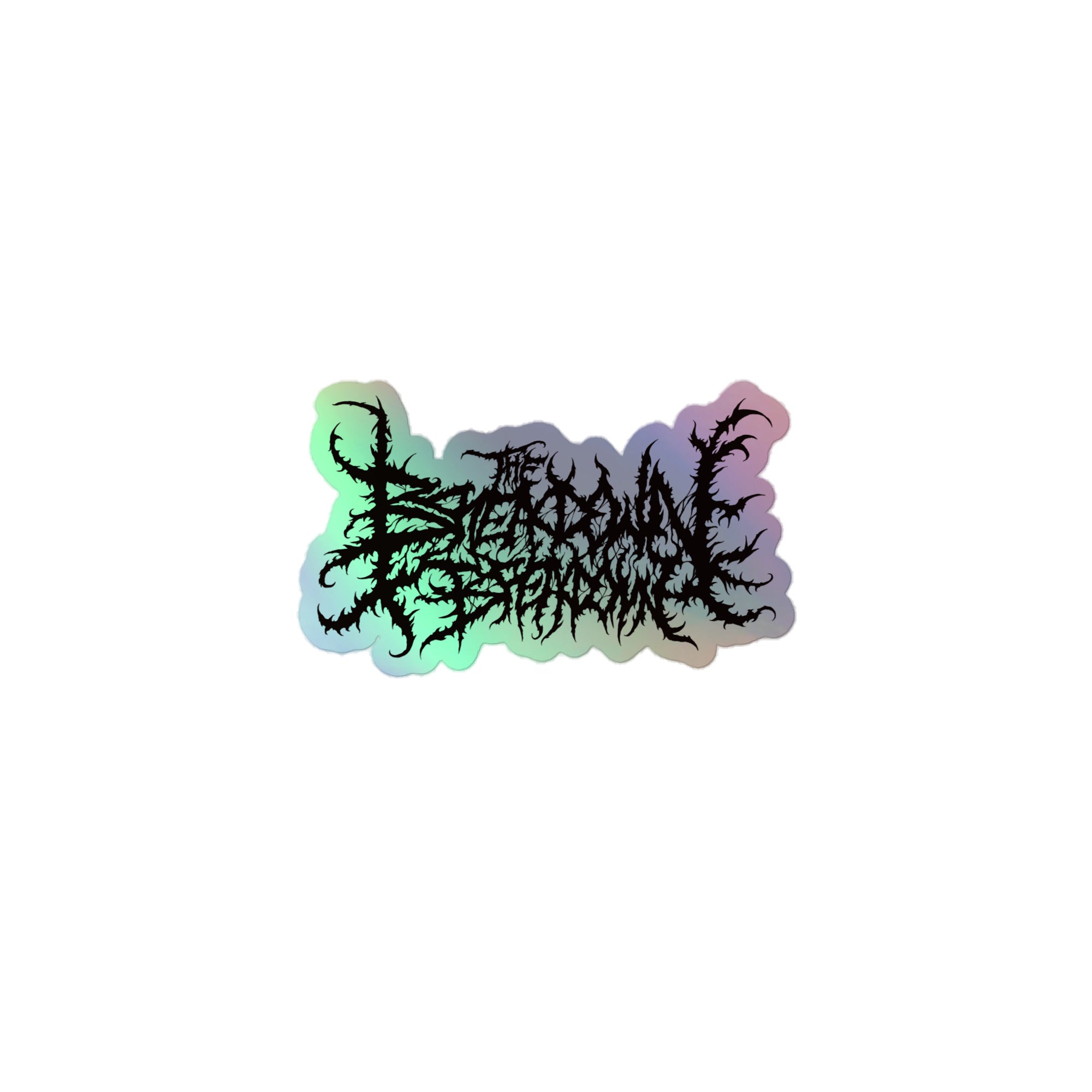 The Breakdown Breakdown Holographic Logo Sticker