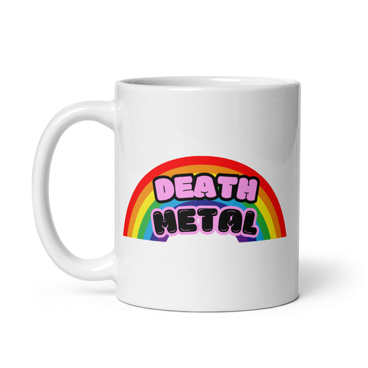 Death Metal Rainbow Coffee Mug