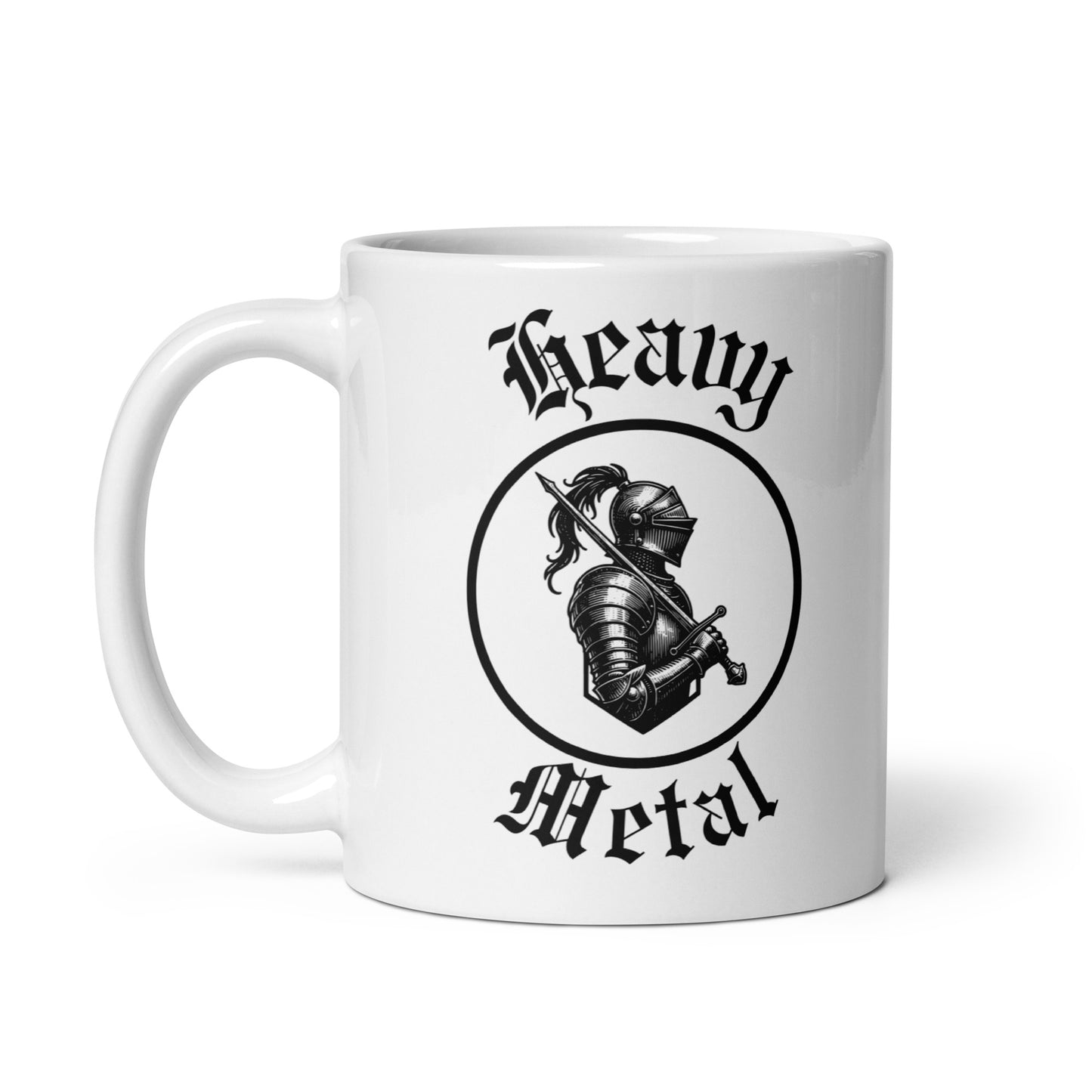 Heavy Metal Knight Coffee Mug