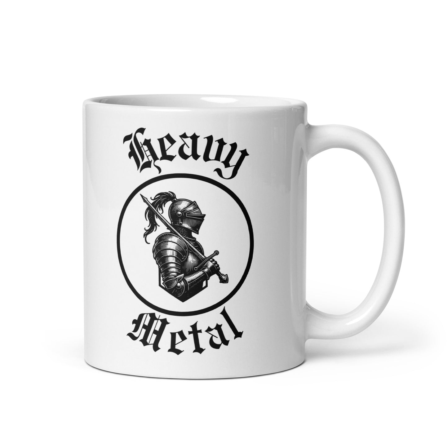 Heavy Metal Knight Coffee Mug