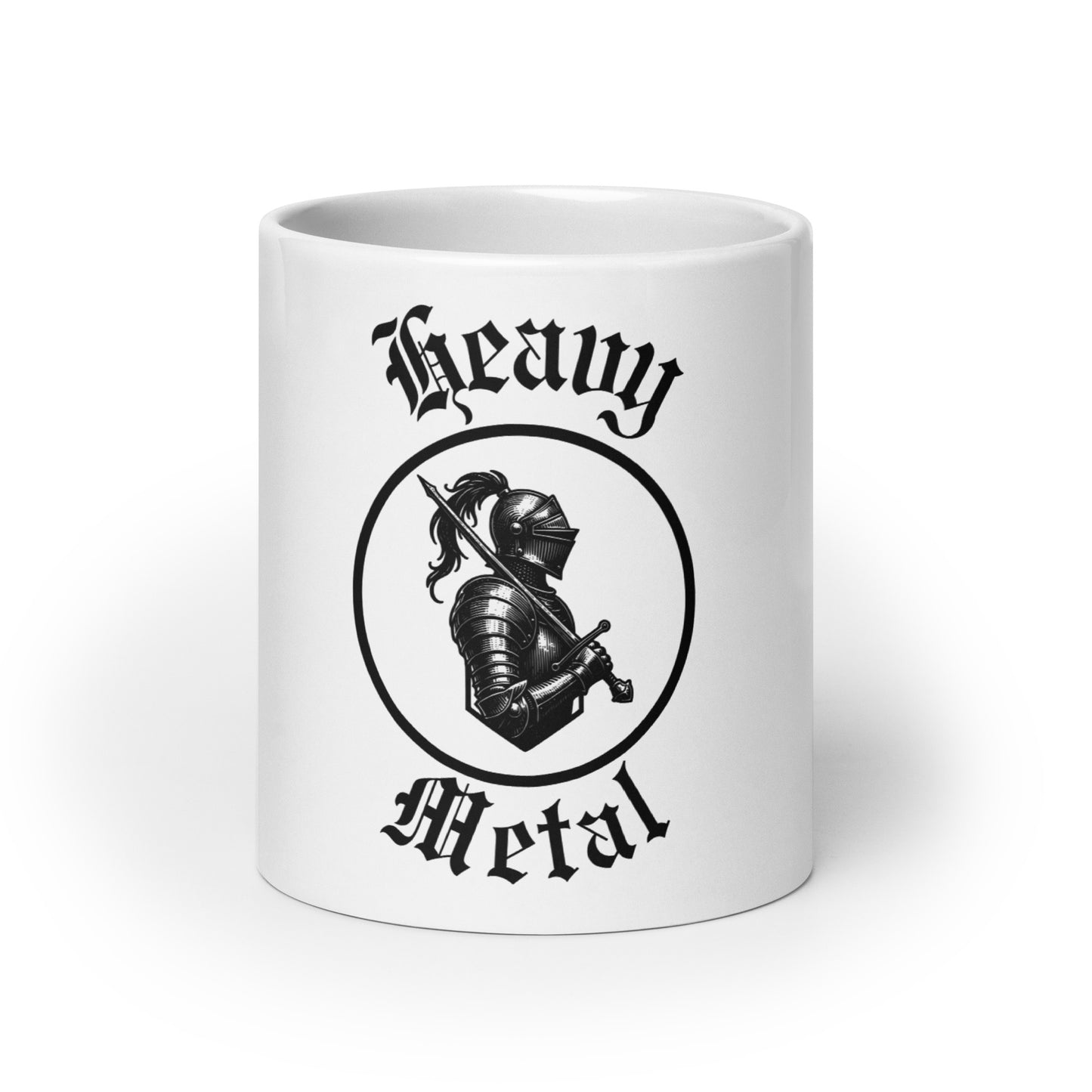 Heavy Metal Knight Coffee Mug